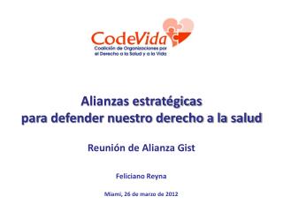 Feliciano Reyna Miami, 26 de marzo de 2012