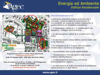 Energia ed Ambiente Edilizia Residenziale