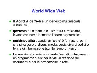 World Wide Web