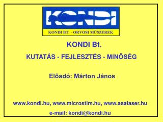 KONDI Bt.