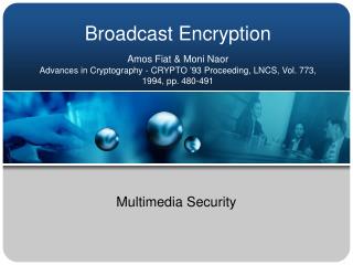 Multimedia Security