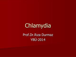 Chlamydia