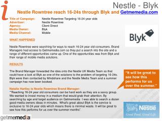 Nestle - Blyk