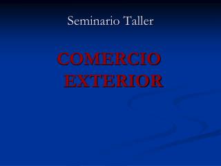 Seminario Taller