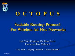 O C T O P U S Scalable Routing Protocol For Wireless Ad Hoc Networks