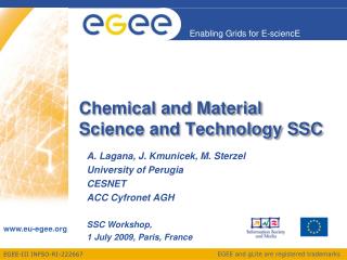 Chemical and Material Science and Technology SSC