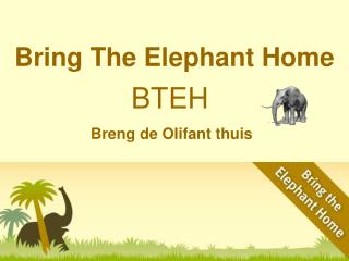 Bring The Elephant Home