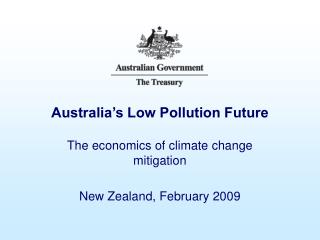 Australia’s Low Pollution Future