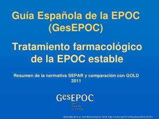 Guía Española de la EPOC ( GesEPOC )