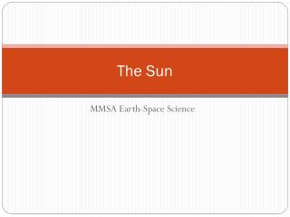 The Sun