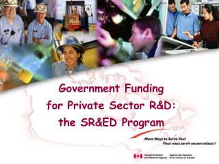 Government Funding for Private Sector R&amp;D: the SR&amp;ED Program