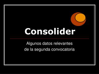 Consolider