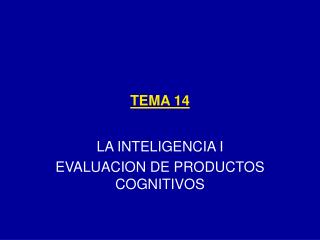 TEMA 14