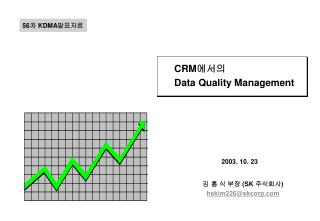 CRM 에서의 Data Quality Management