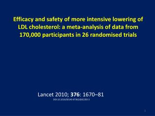 Lancet 2010; 376 : 1670–81 	DOI:10.1016/S0140-6736(10)61350-5