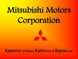 Mitsubishi Motors Corporation