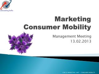 Marketing Consumer Mobility