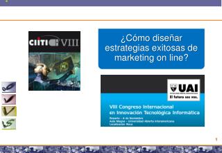 ¿Cómo diseñar estrategias exitosas de marketing on line?