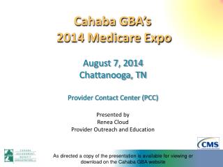 Cahaba GBA’s 2014 Medicare Expo