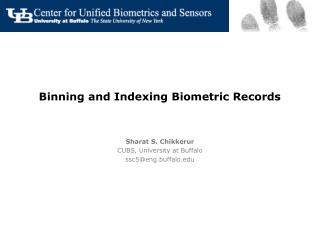 Binning and Indexing Biometric Records