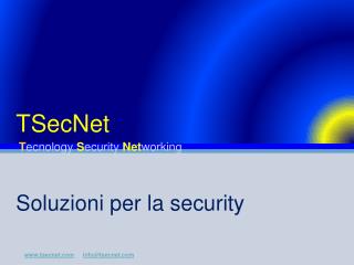 TSecNet