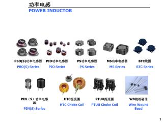 PBO(S) 功率电感器 PBO(S) Series