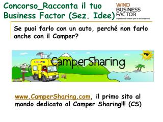 Se puoi farlo con un auto, perché non farlo anche con il Camper?