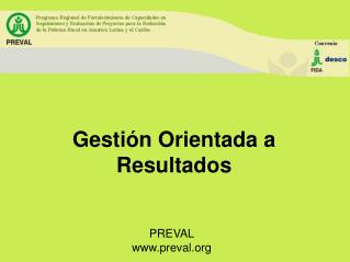 Gestión Orientada a Resultados