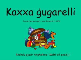 Kaxxa ġugarelli