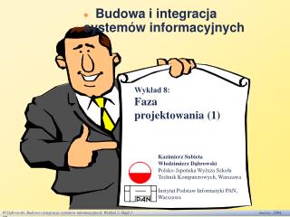 Budowa i integracja systemów informacyjnych