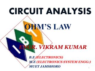 CIRCUIT ANALYSIS