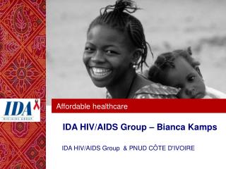 IDA HIV/AIDS Group – Bianca Kamps