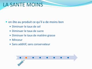 LA SANTE MOINS