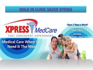 Walk in Clinic Silver Spring