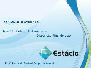 SANEAMENTO AMBIENTAL