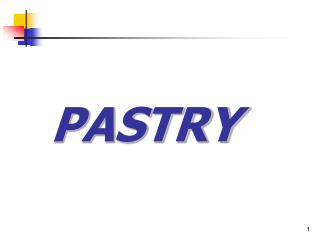 PASTRY