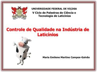 Controle de Qualidade na Indústria de Laticínios