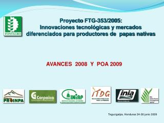 Proyecto FTG-353/2005: