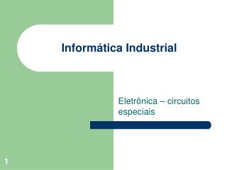 Informática Industrial