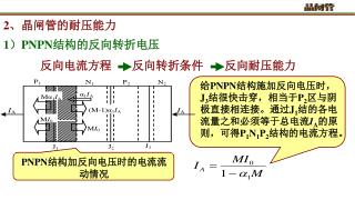 2 、 晶闸管的耐压能力