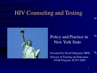 HIV Counseling and Testing