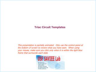 Triac Circuit Templates