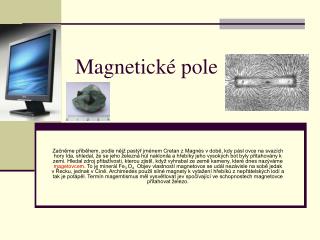 Magnetické pole