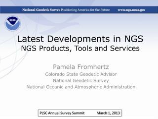 Latest Developments in NGS NGS Products, Tools and Services