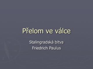 Přelom ve válce