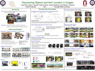 Discovering Objects and their Location in Images