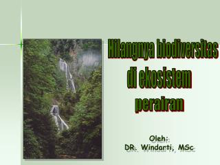 Oleh: DR. Windarti, MSc