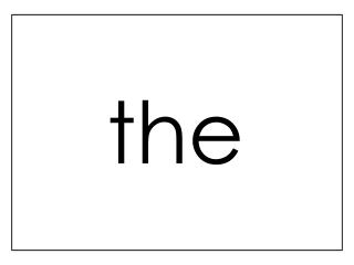 the