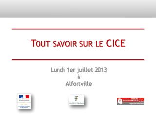 Tout savoir sur le CICE