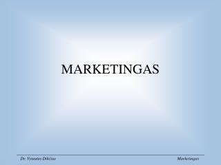 MARKETINGAS